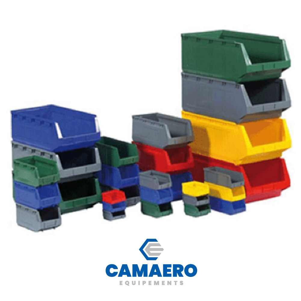 Camaero Stockage Bacs à bec plastique