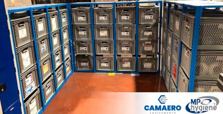 Blocs casier Aménagement d'entreprise à Annonay MP Hygiène CAMAERO Equipements